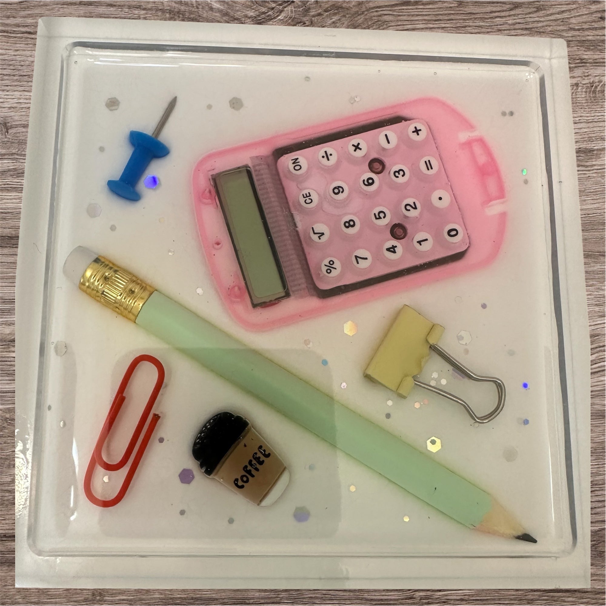 Customizable Resin Coasters